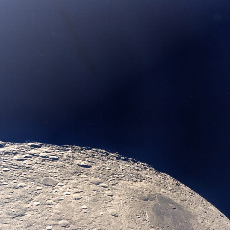 Picture of the Moon from Apollo 13"